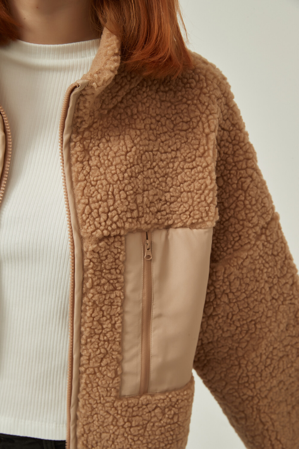 Campera Derela Beige Oscuro