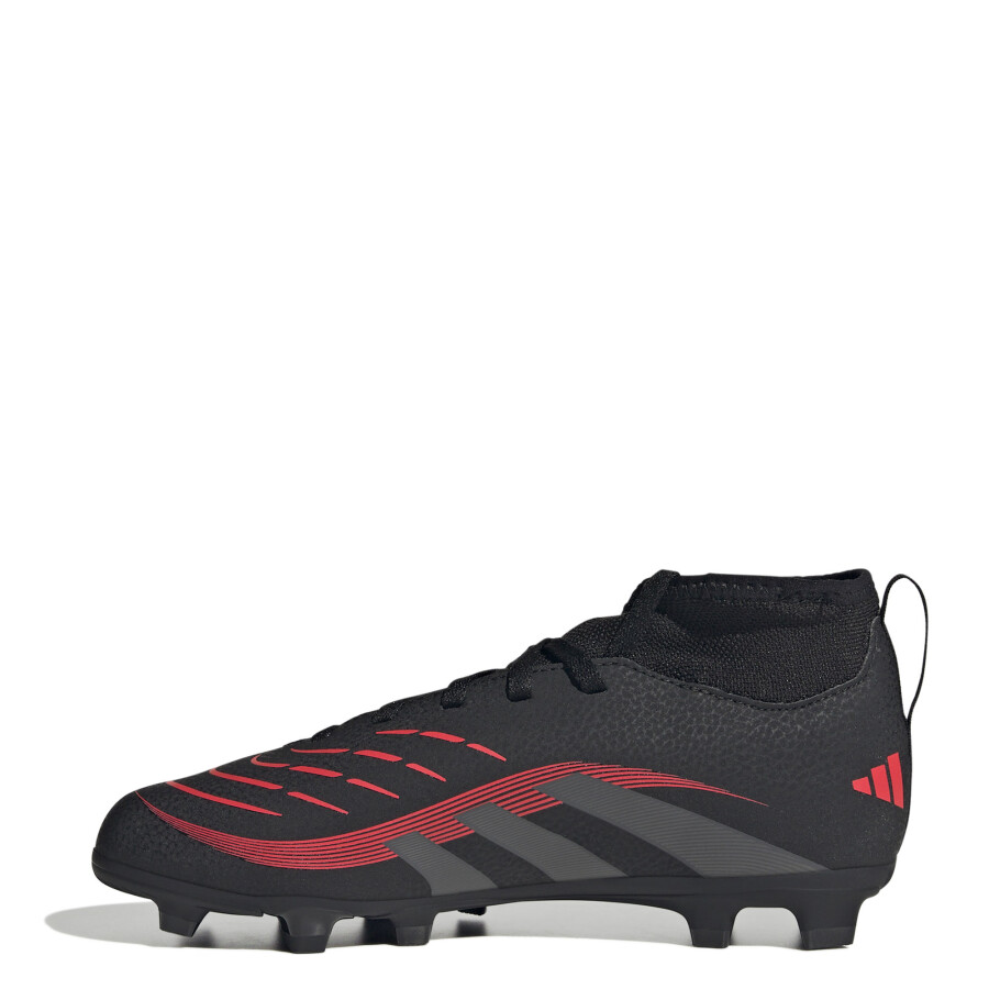 Championes de Niños Adidas Predator Club Sock Negro - Gris - Rojo