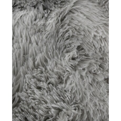 Alfombra Peluda Lumax Shaggy 1.5 X 2.0 Mts Plateado