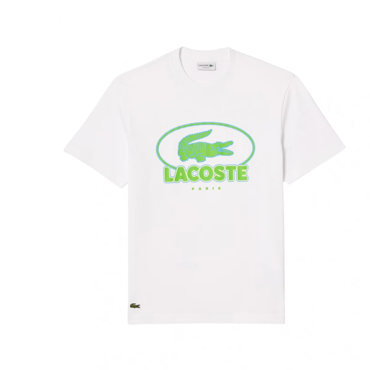 Camiseta Lacoste Estampada - Black 