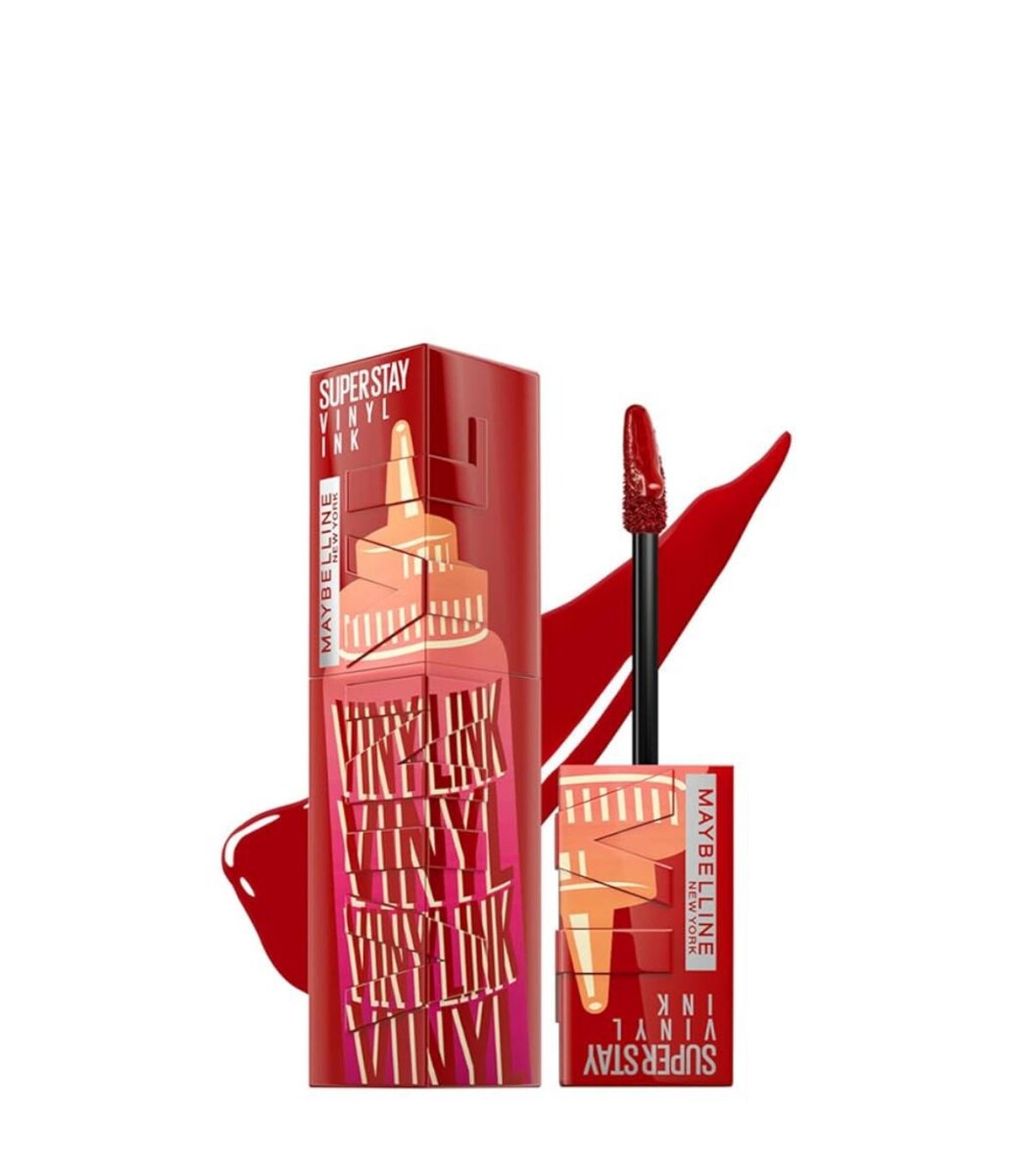 MAYBELLINE LABIAL SUPER STAY VINYL 4.2ml - Salsa N°200 