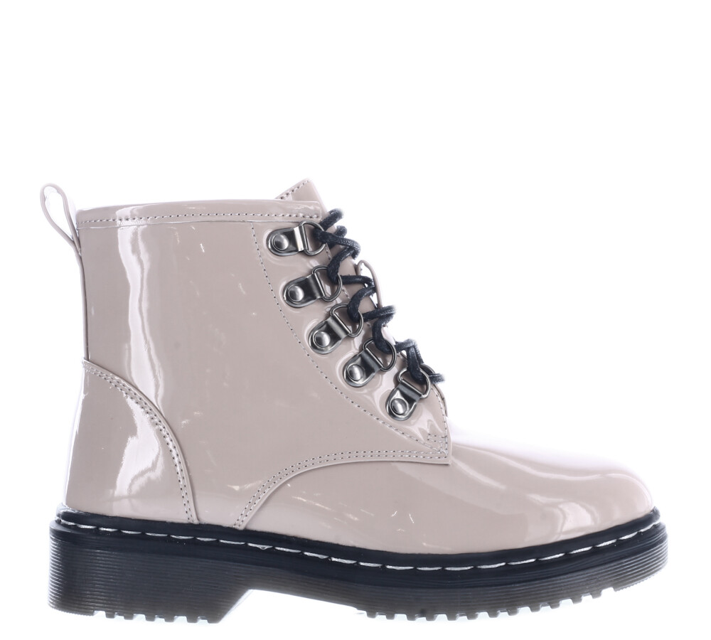 Bota LALITA acordonada Beige