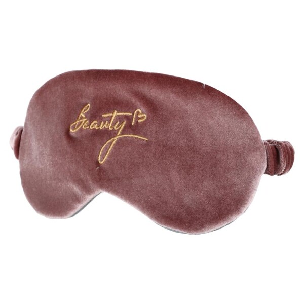 Antifaz bordado rosa