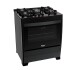 Cocina Dako Supreme Glass 5 Hr Negro Cocina Dako Supreme Glass 5 Hr Negro