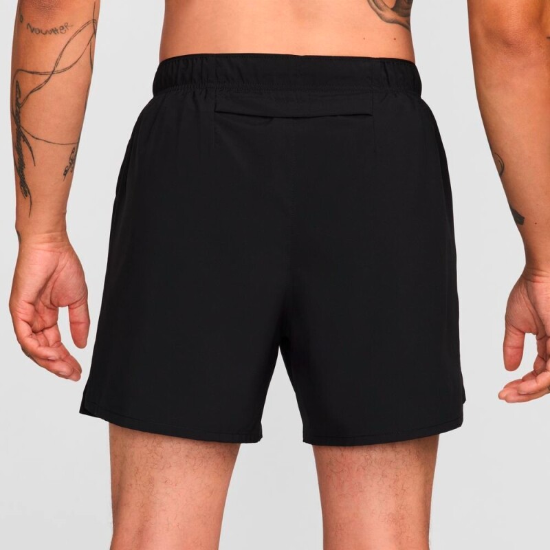 Pantalón Corto Nike Dri-Fit Challenger Swoosh 5In de Hombre Negro