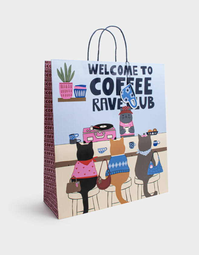 Accesorios Regalos Bolsa De Regalo Extra Grande Estampada - Combinacion Multicolor