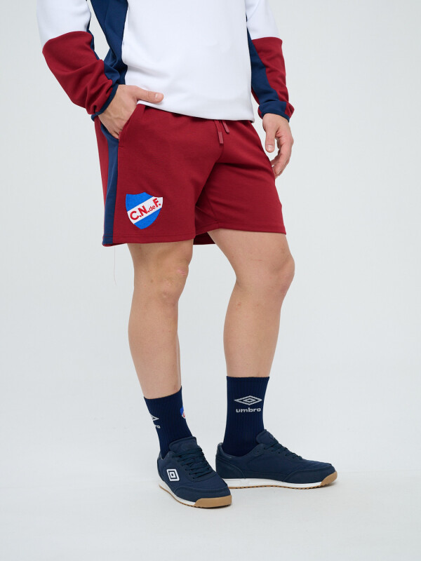 Bermuda Evoque Nacional Hombre Beige, ordeaux, Azul Marino