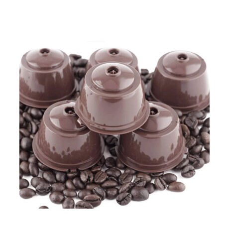 ECOCAPSULAS DE CAFÉ REUTILIZABLES 50ML 5PCS BLANCO