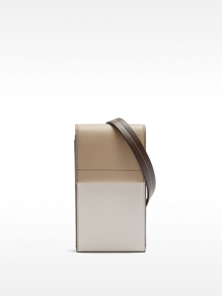 Bolsa Para Móvil Con Textura blanco