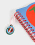 Anotadores Cuadernos y Memos Memo Anillado Tomate - Rojo Medio