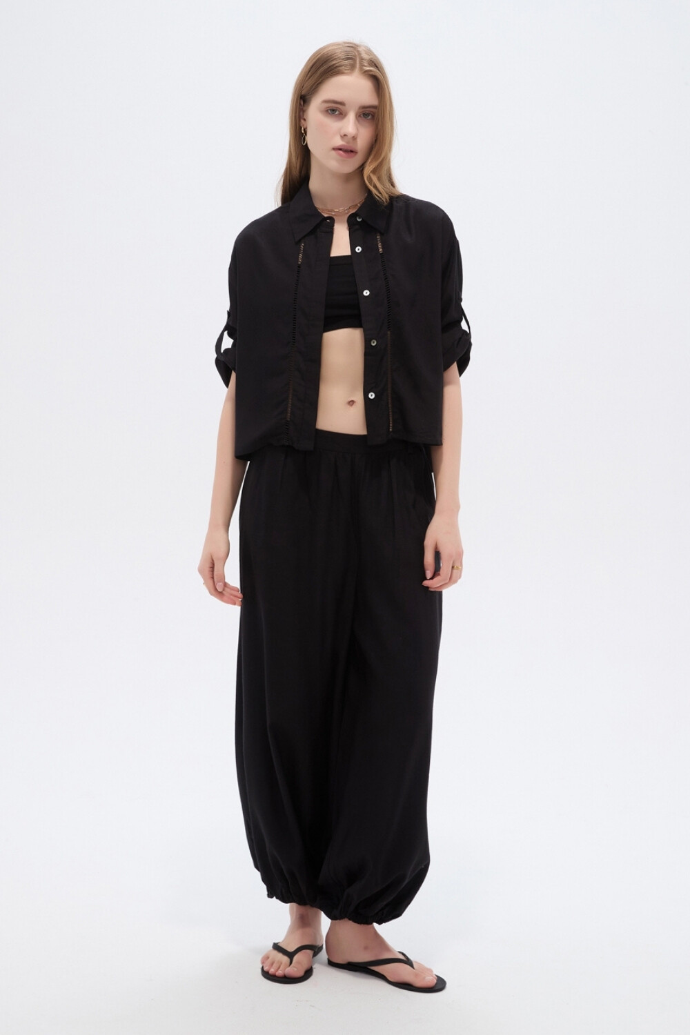 Camisa Rola Negro