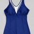 Enteriza short Azul