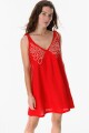 Vestido Parmma Rojo