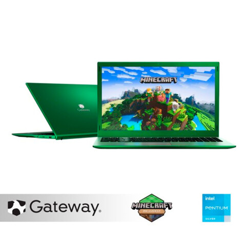 Notebook Gateway Minecraft N5030 15,6" 4GB 128GB W10 verde Unica