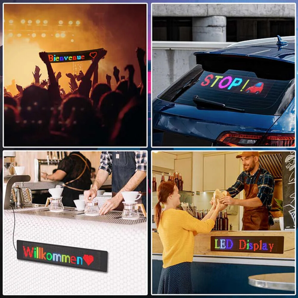 Cartel Led Flexible Progamable con app Cartel Led Flexible Progamable con app