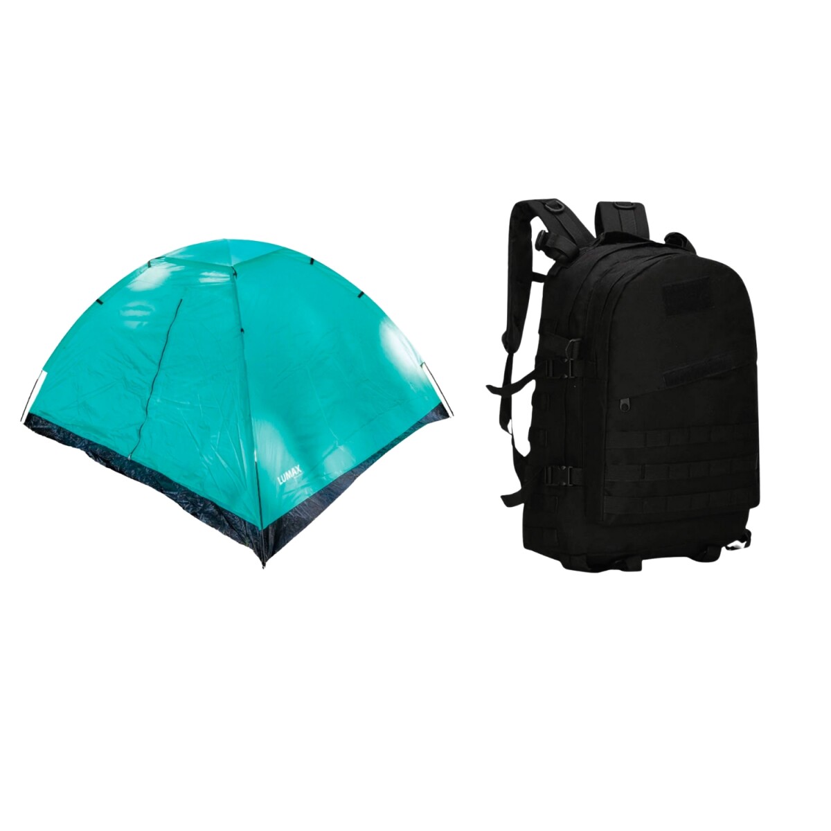 Combo Camping Lumax Carpa Resistente Exterior + Mochila 