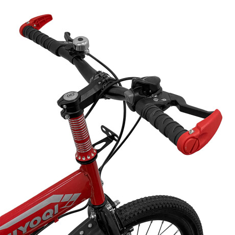 Bicicleta Montaña Plegable Rodado 20 Para Niños Rojo