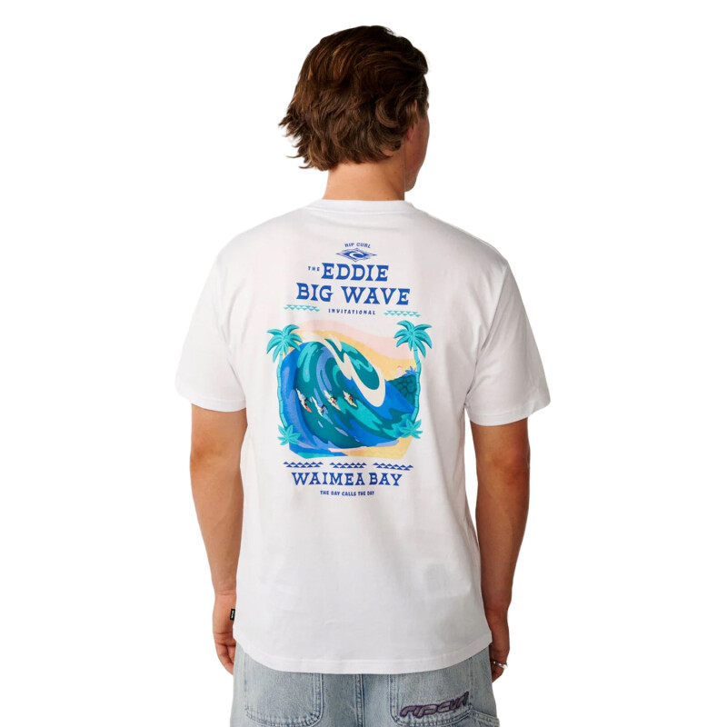Remera Rip Curl Ewg The Bay Tee - Blanco Remera Rip Curl Ewg The Bay Tee - Blanco