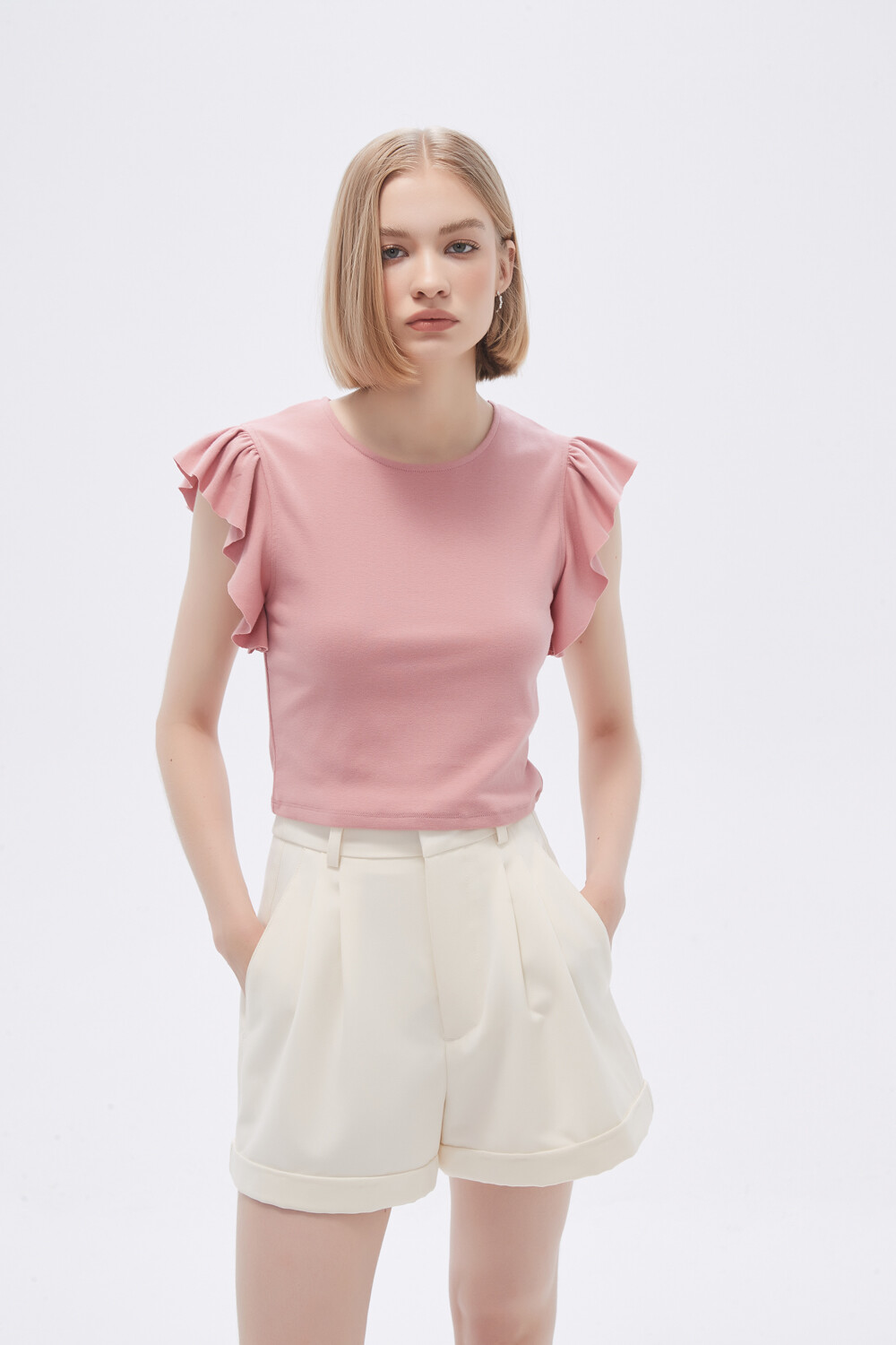Remera Kitt Rosa Oscuro
