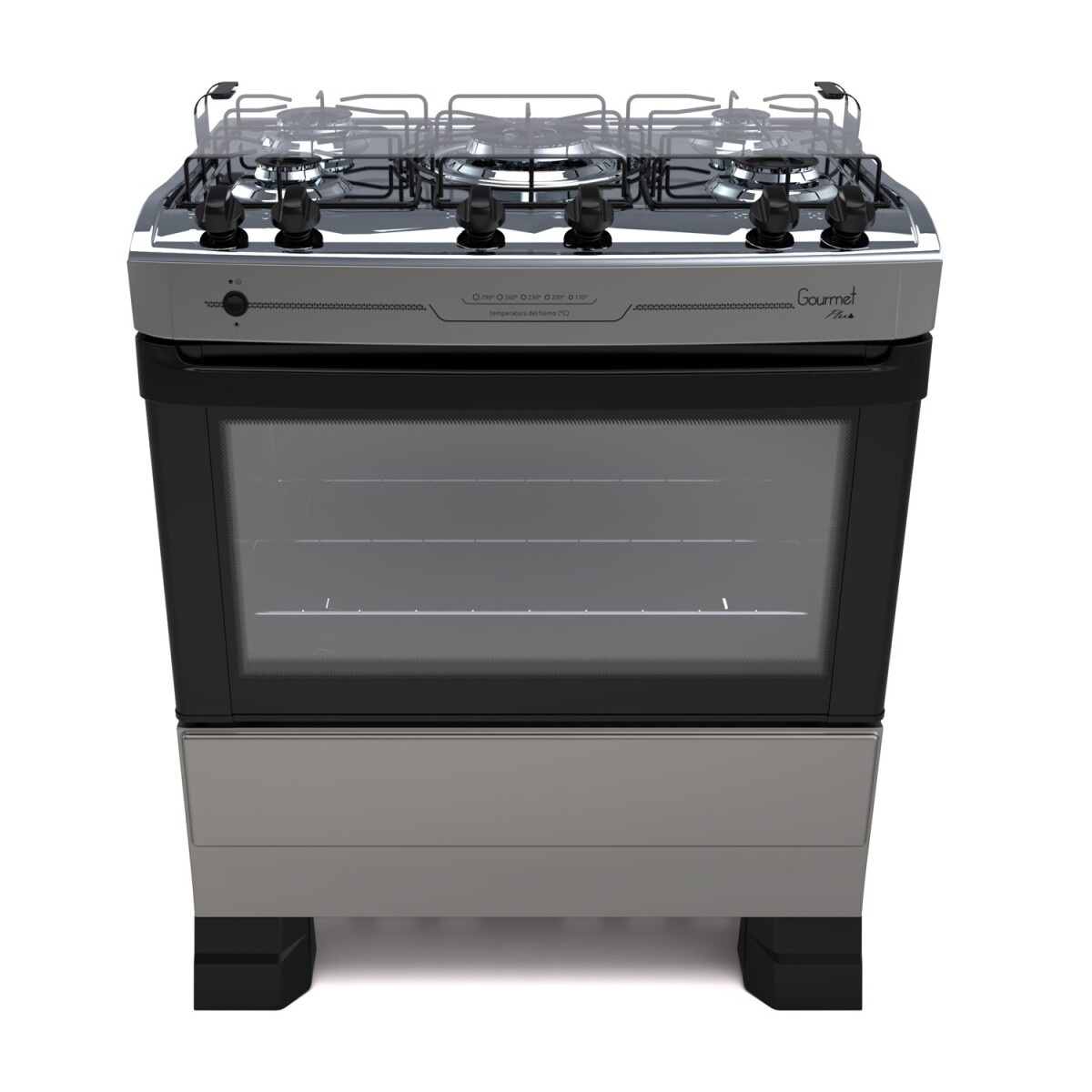Cocina Tem Gourmet Plus 5H Ss 
