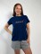 Remera de dama Calu Azul
