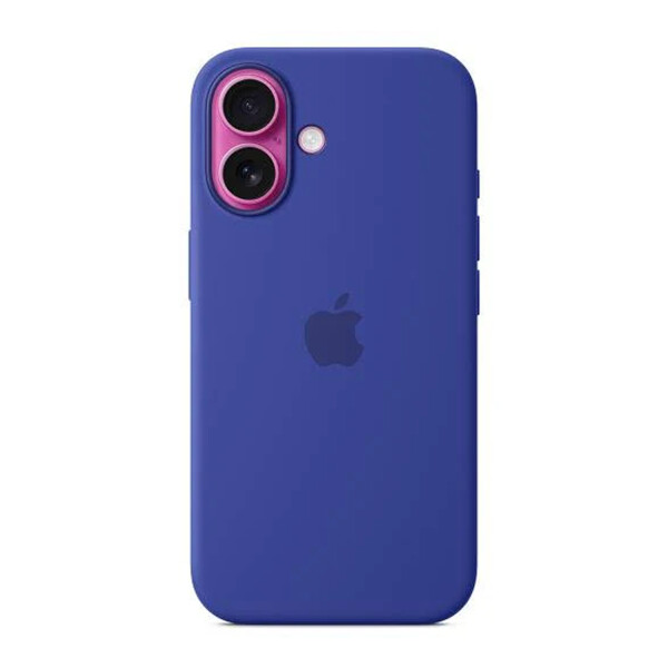 Funda De Silicona Apple Con Magsafe Para Iphone 16 AZUL