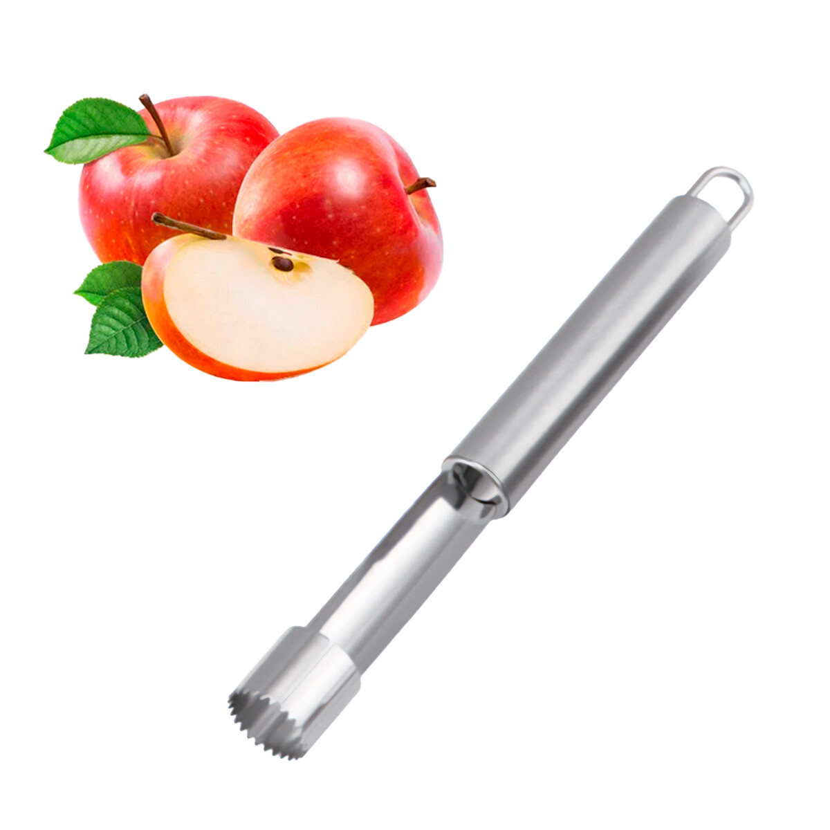 Descorazonador De Frutas Manzana Acero Inoxidable 21 Cm 