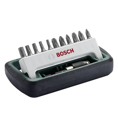 Set 12 puntas de atornillar (PH, PZ, T) Bosch BS3382