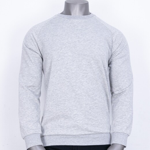 Buzo MM Moda Hombre Cuello Redondo Deportivo Gris S/C