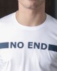 Remera Linea No End BLANCO