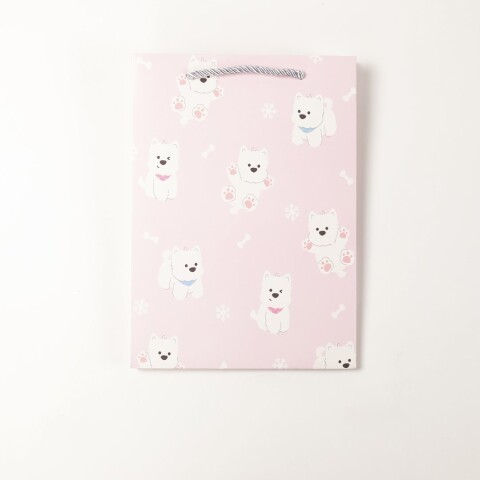 BOLSA DE REGALO PERRITO DUODUO (ROSA / TALLE M) BOLSA DE REGALO PERRITO DUODUO (ROSA / TALLE M)