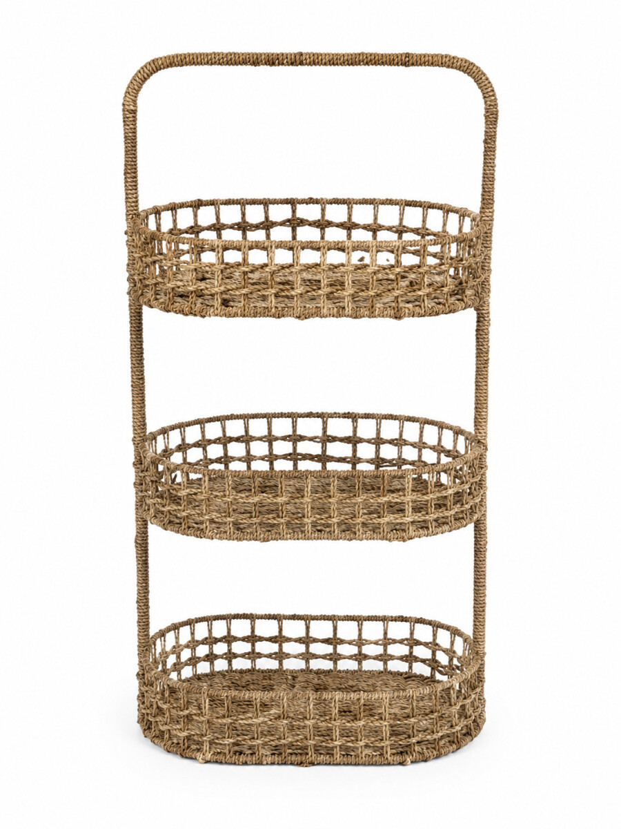 SOPORTE EN YUTE - BEIGE 