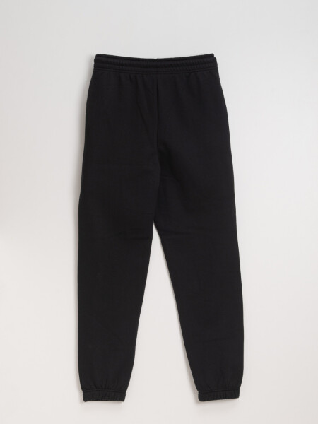 Pantalón deportivo con elástico Negro
