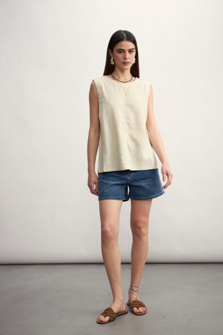 Blusa Martha Beige