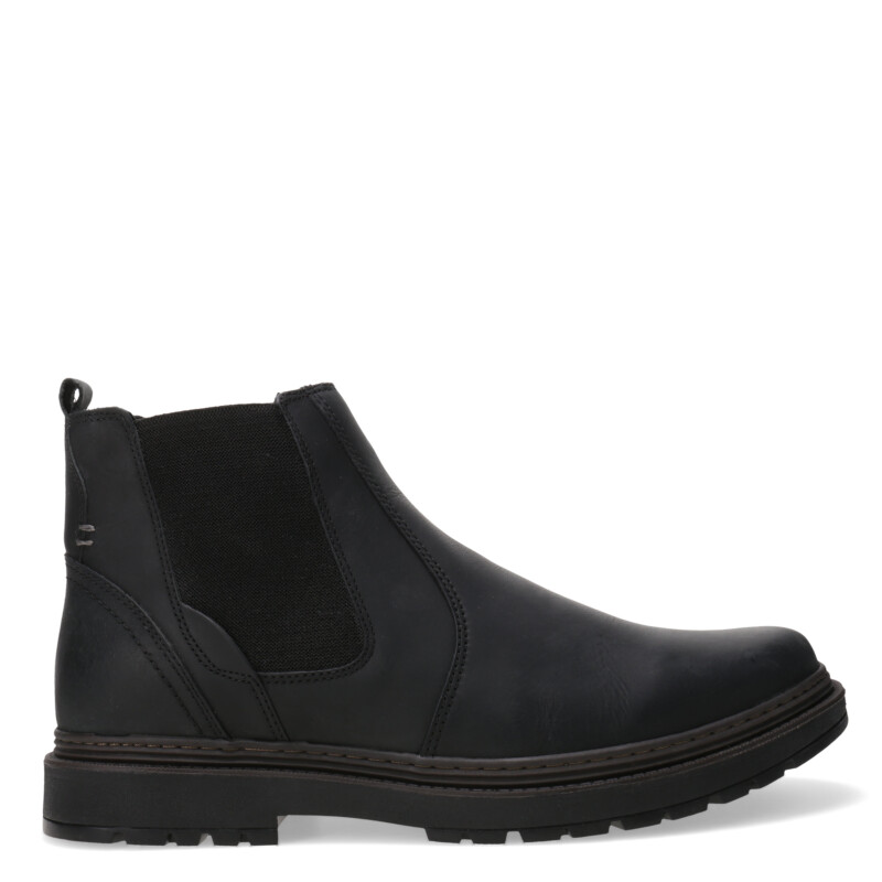 Botas de Hombre Freeway Casual - JACK2 02 Negro (Cuero Graso)