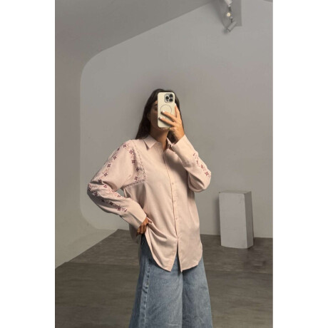 Camisa Flori Pink