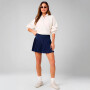 Faldas Hot Shot Pleated Classic Mini Skirt Mujer Deep Navy