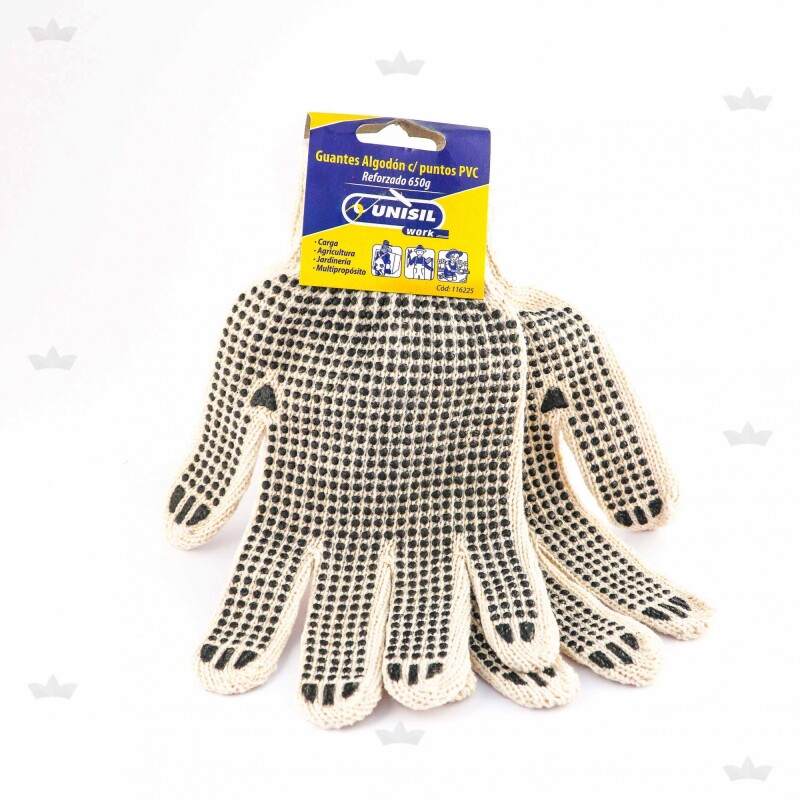 GUANTES DE TEJIDO NEGROS N/A