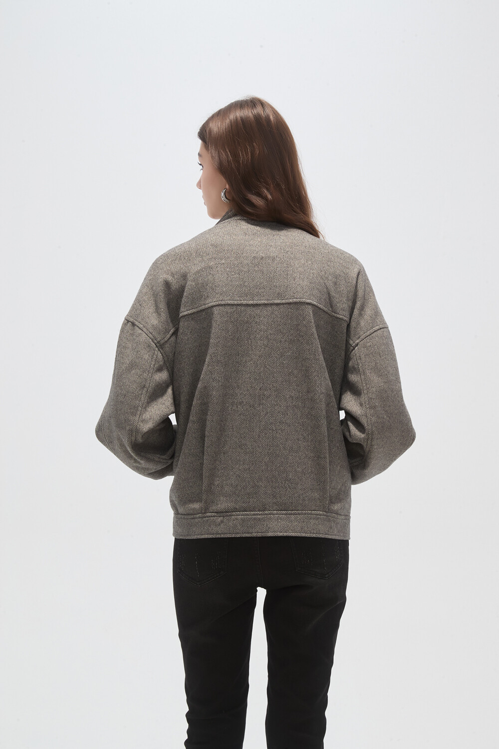 Campera Naiar Gris Melange