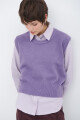 CHALECO BASE LILA