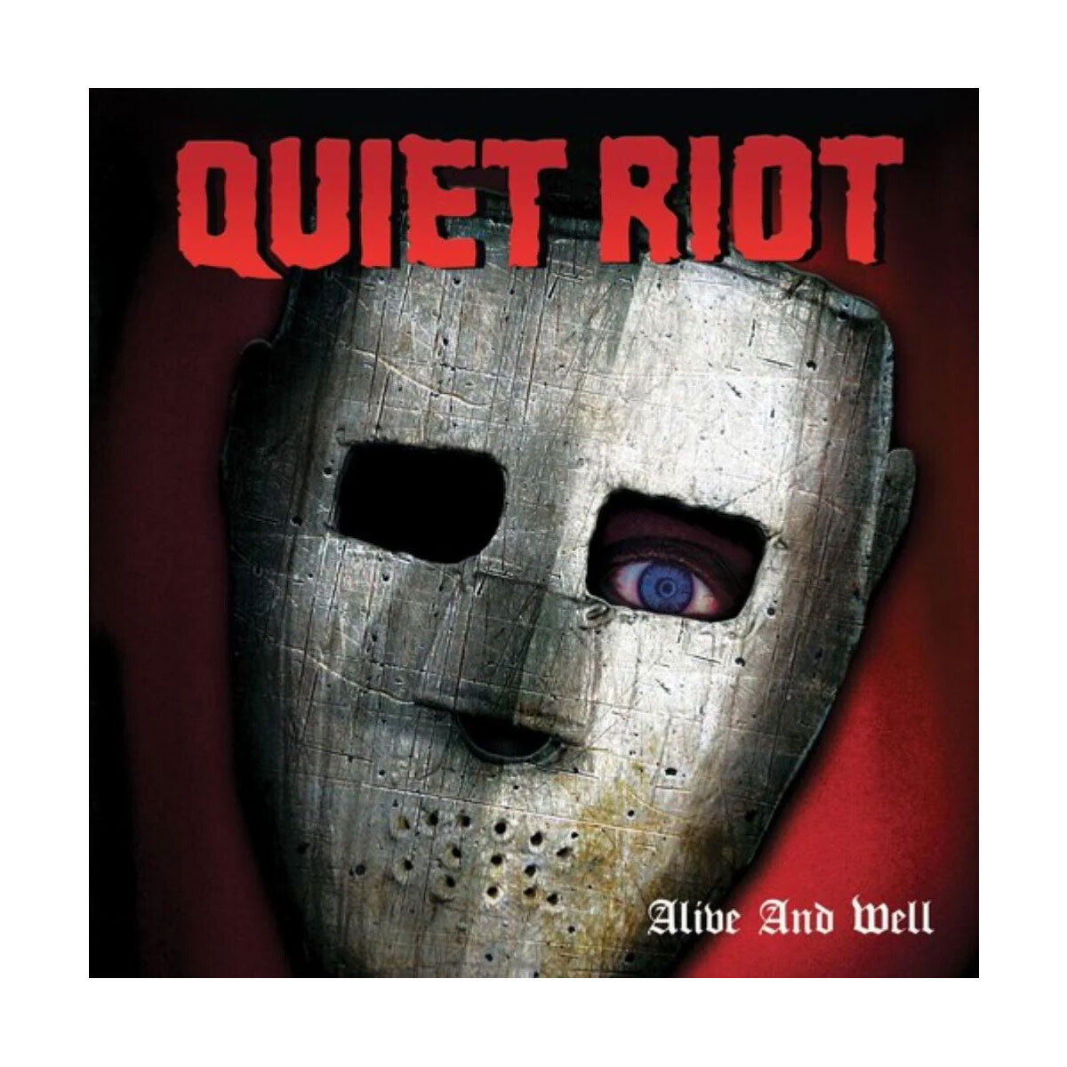 Quiet Riot - Alive And Well (red And Black Splatter) - Vinilo 