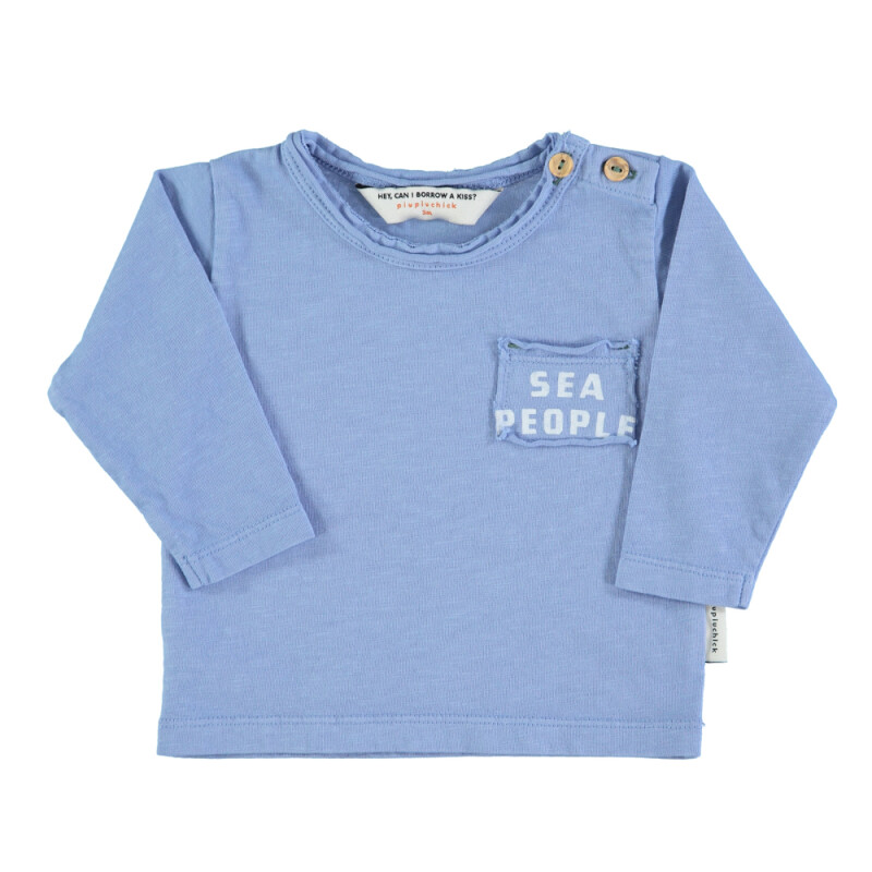 Remera manga larga Sea People PiuPiuchick 3 meses Remera Manga Larga Sea People Piupiuchick 3 Meses
