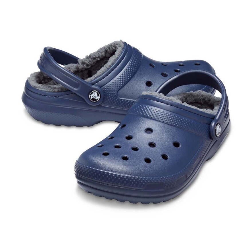 Crocs Classic Lined Clog - Unisex Navy/charcoal