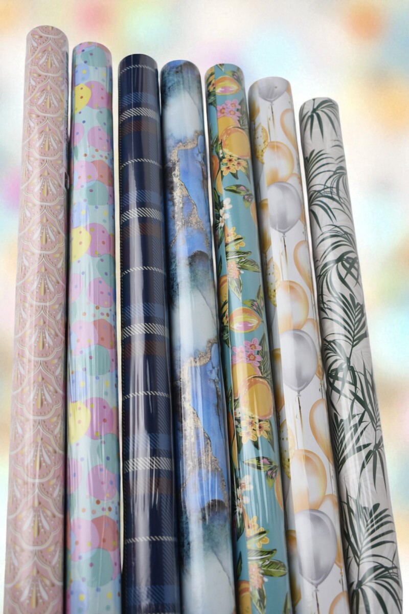 Papel regalo 70 cm. x 1 mts - ADULTO 