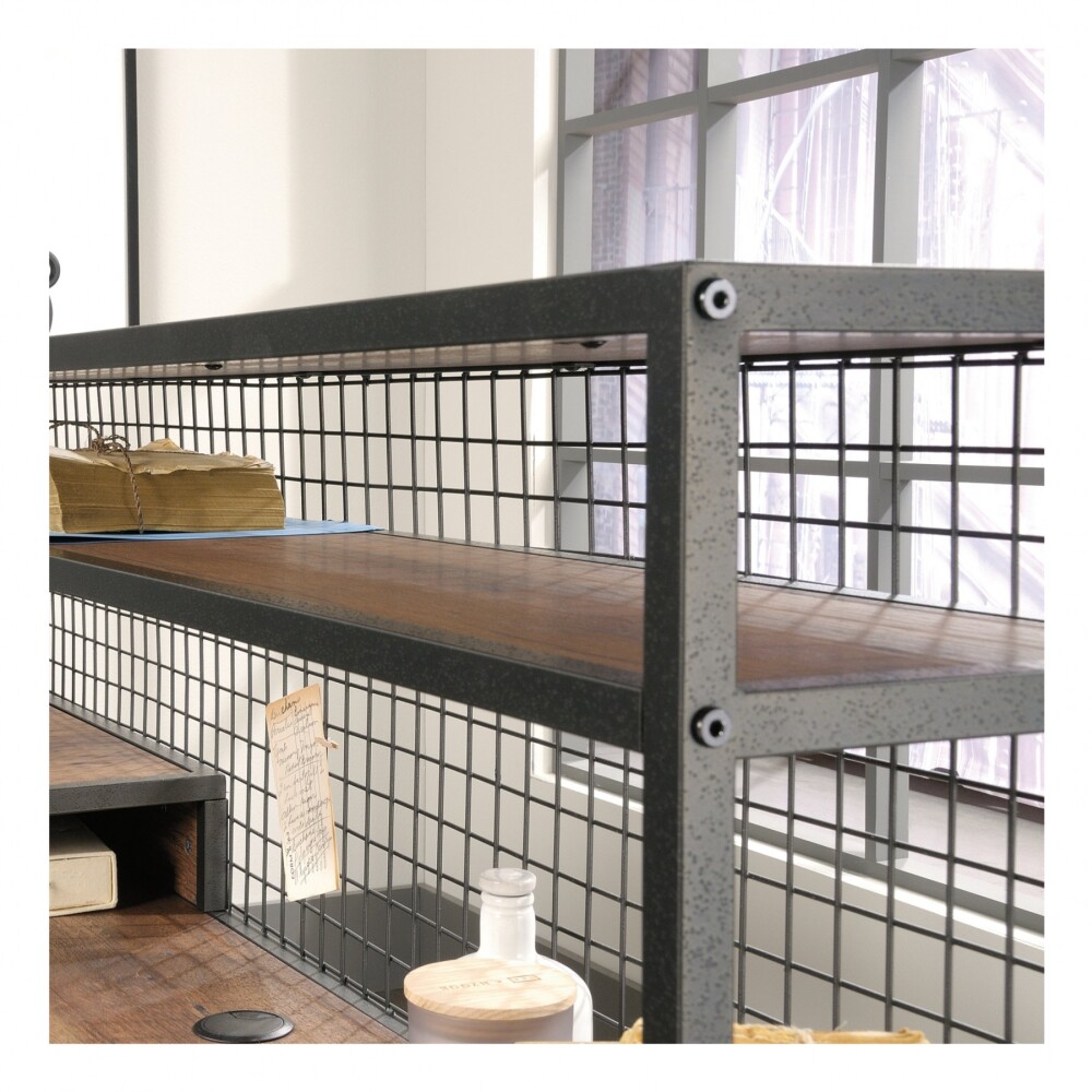 Escritorio Esquinero en L Metalico Sauder Linea Boulevard Escritorio Esquinero en L Metalico Sauder Linea Boulevard