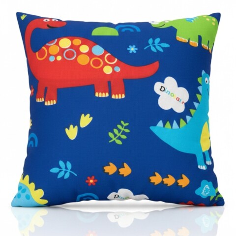 Almohadón Decorativo 45x45 cm - Dinosaurio 01 – Cojín para Cama y Sofá – Cojín Suave para Cama y Living Almohadón Decorativo 45x45 cm - Dinosaurio 01 – Cojín para Cama y Sofá – Cojín Suave para Cama y Living