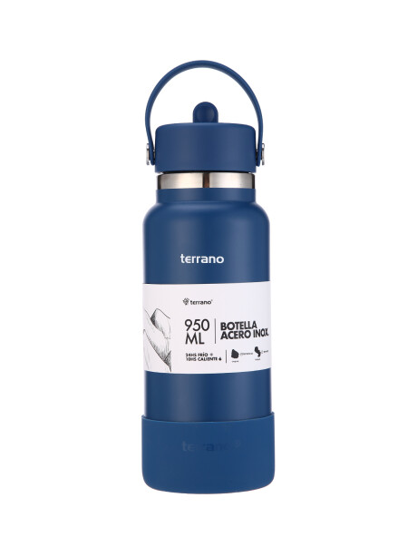 Botella Flow 950ml Azul