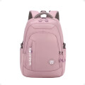 Bolso Mochila Escolar Liceo facultad y Viaje Impermeable Rosa