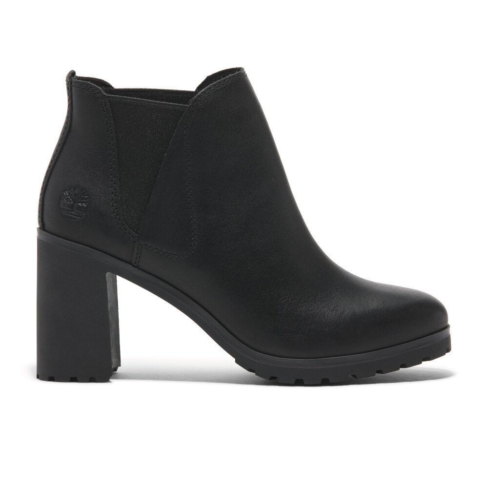 Botas Mid Chelsea Mujer Black Full Grain