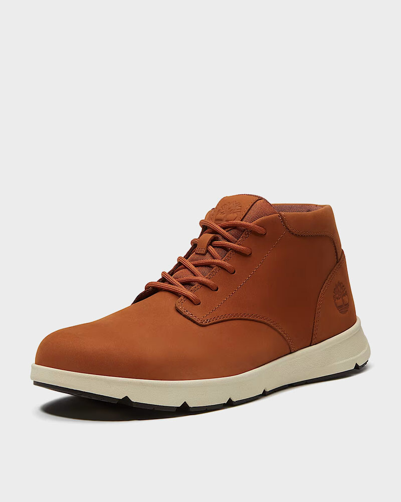 Zapatillas Timberland Mid Lace Up Sneaker Rust Hombre Nubuck